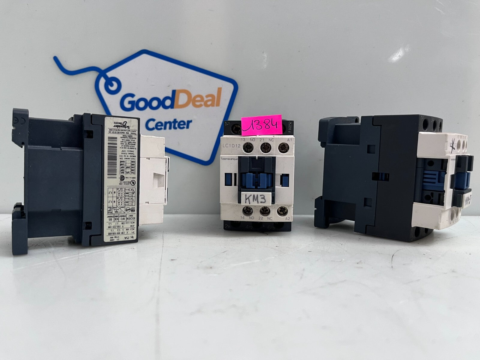 SNEIDER ELECTRIC LC1D12 Overload Relay (Lot of 3)