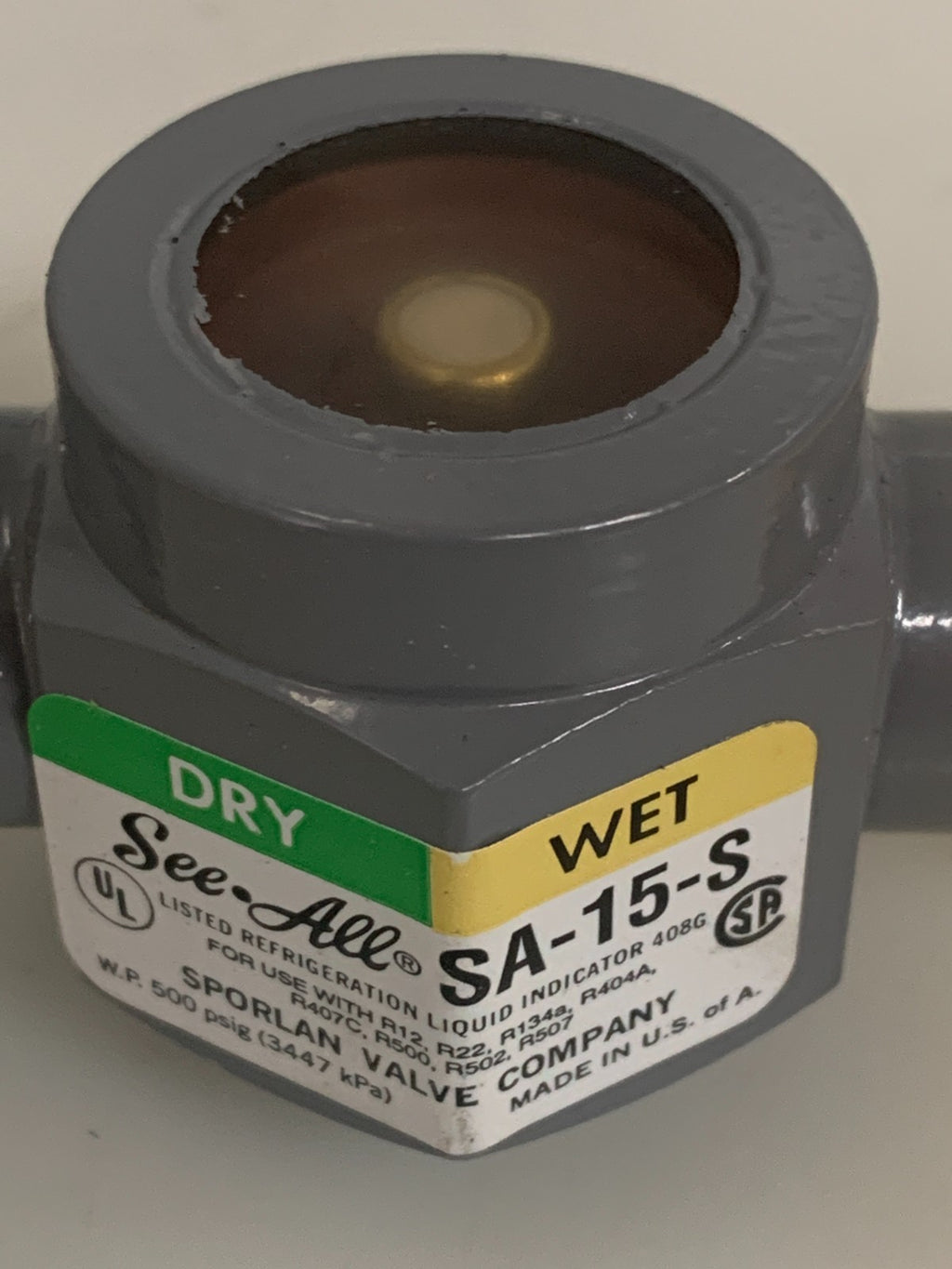 SPORLAN SEE-ALL MOISTURE & LIQUID INDICATOR SA-15S