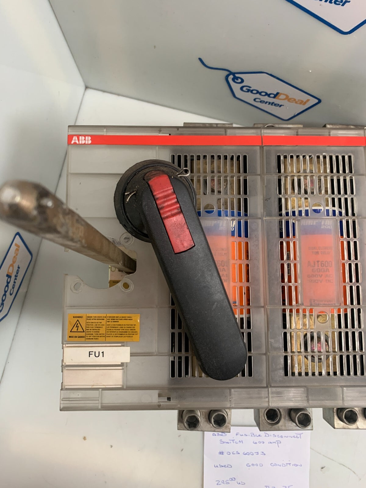 ABB Fusible Disconnect Switch  OES600J3