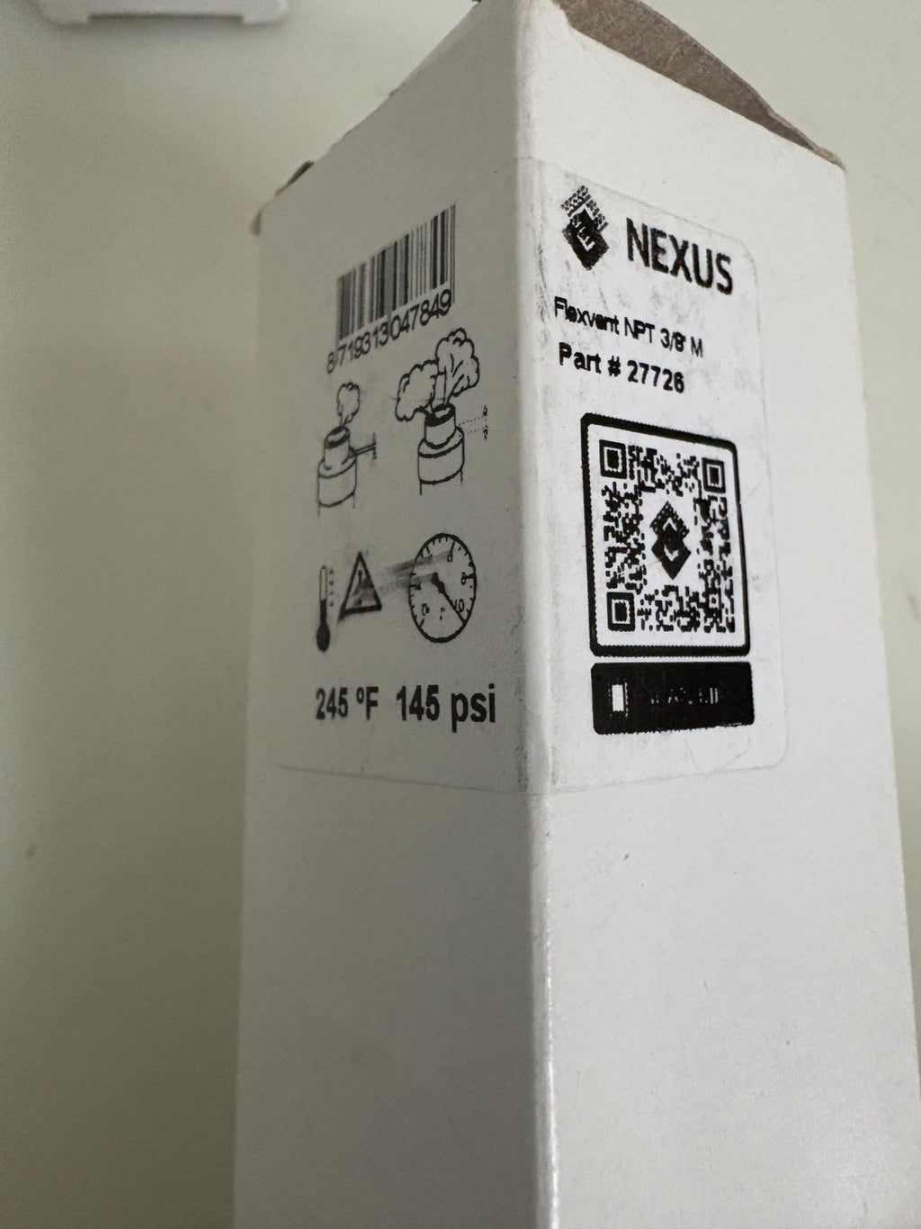 LOT OF 2 NEXUS FLEXVENT AUTOMATIC AIRVENT 27740