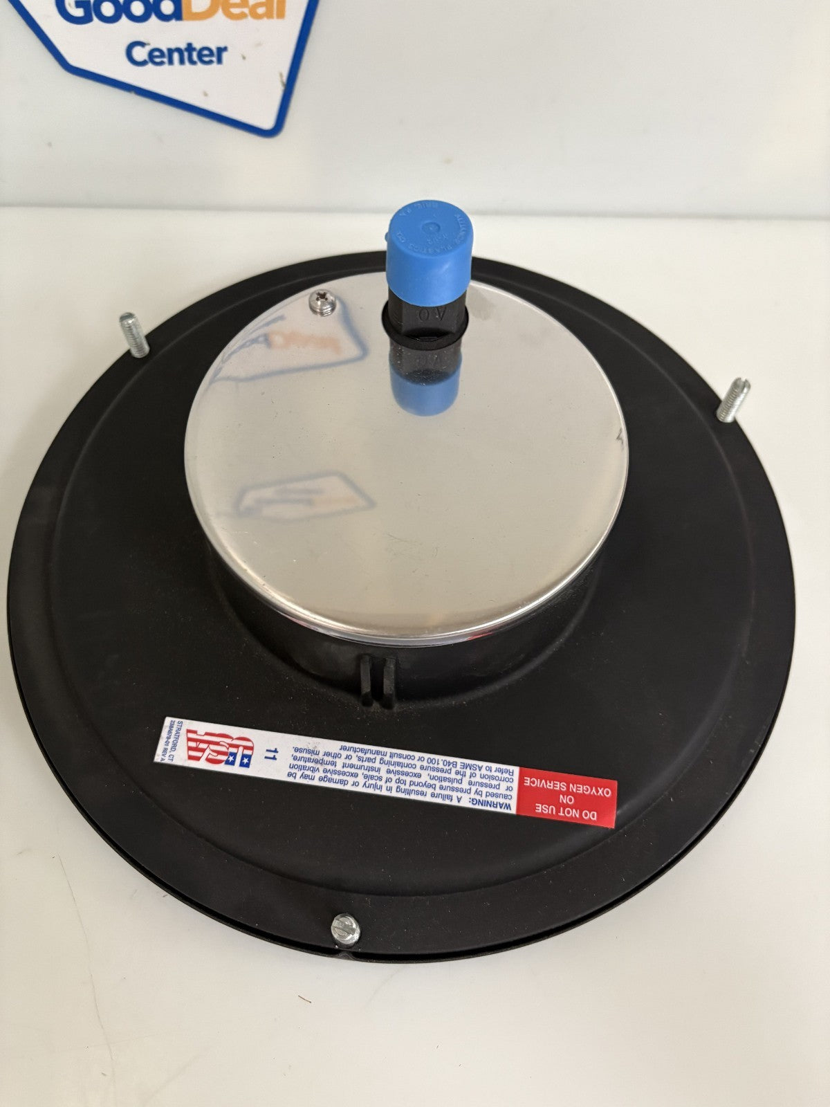 ASHCROFT DURAGAUGE 8" 0-2000PSI PRESSURE GAUGE A1S1 316 TUBE/SOCKET2