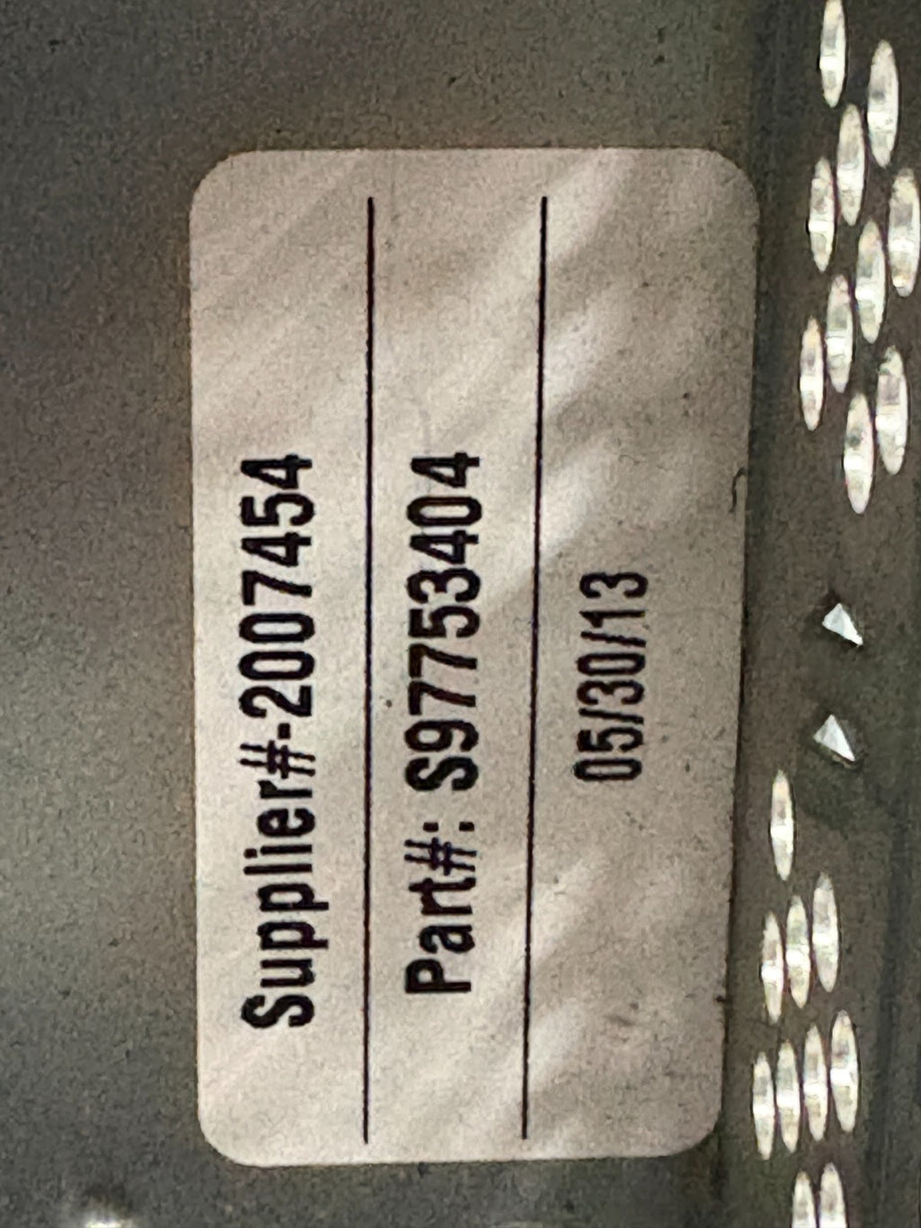 HONEYWELL 13 SLOT RACK TK-FXX1323