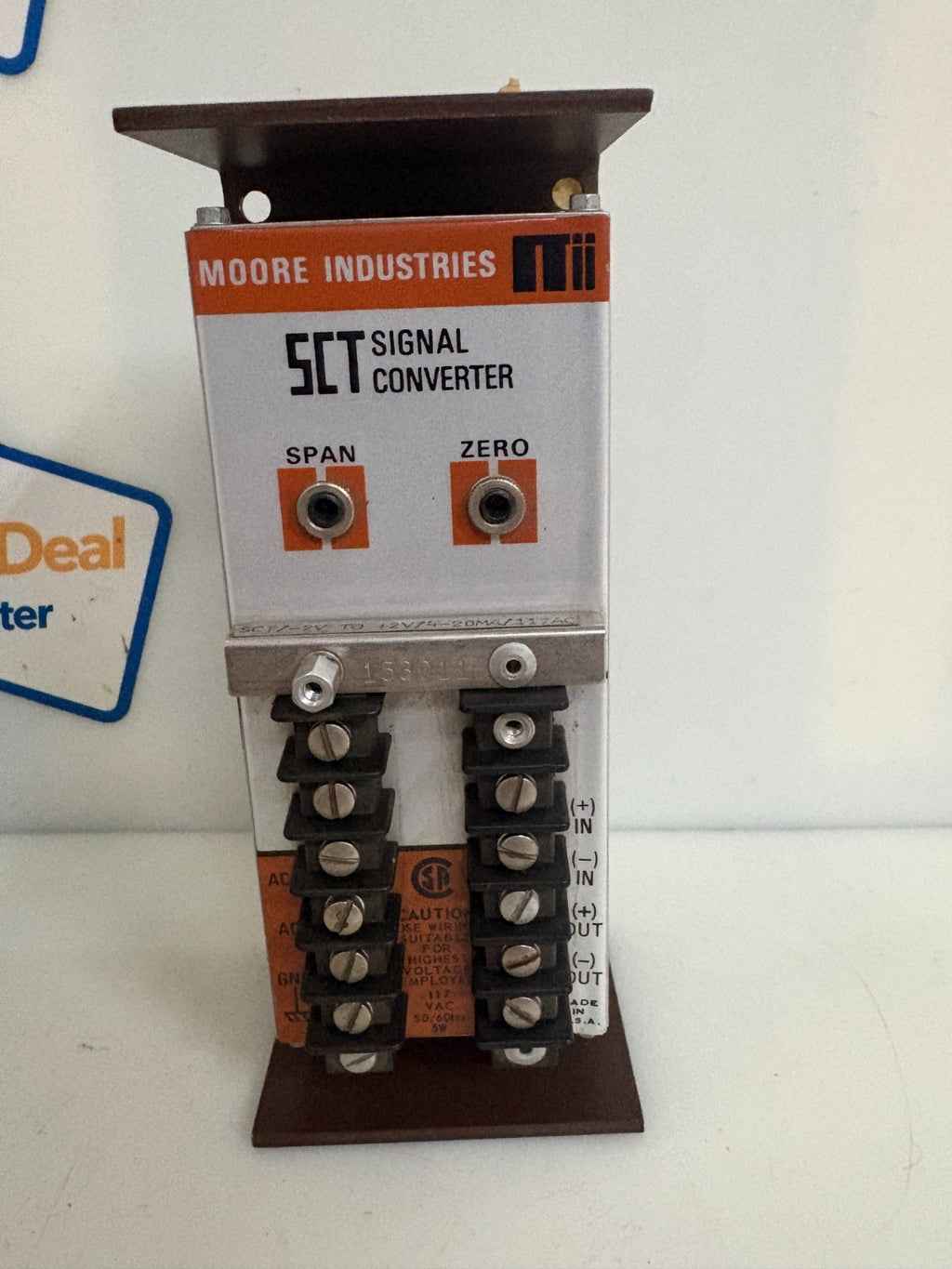 LOT OF 3 MOORE INDUSTRIES SCT SIGNAL CONVERTER1