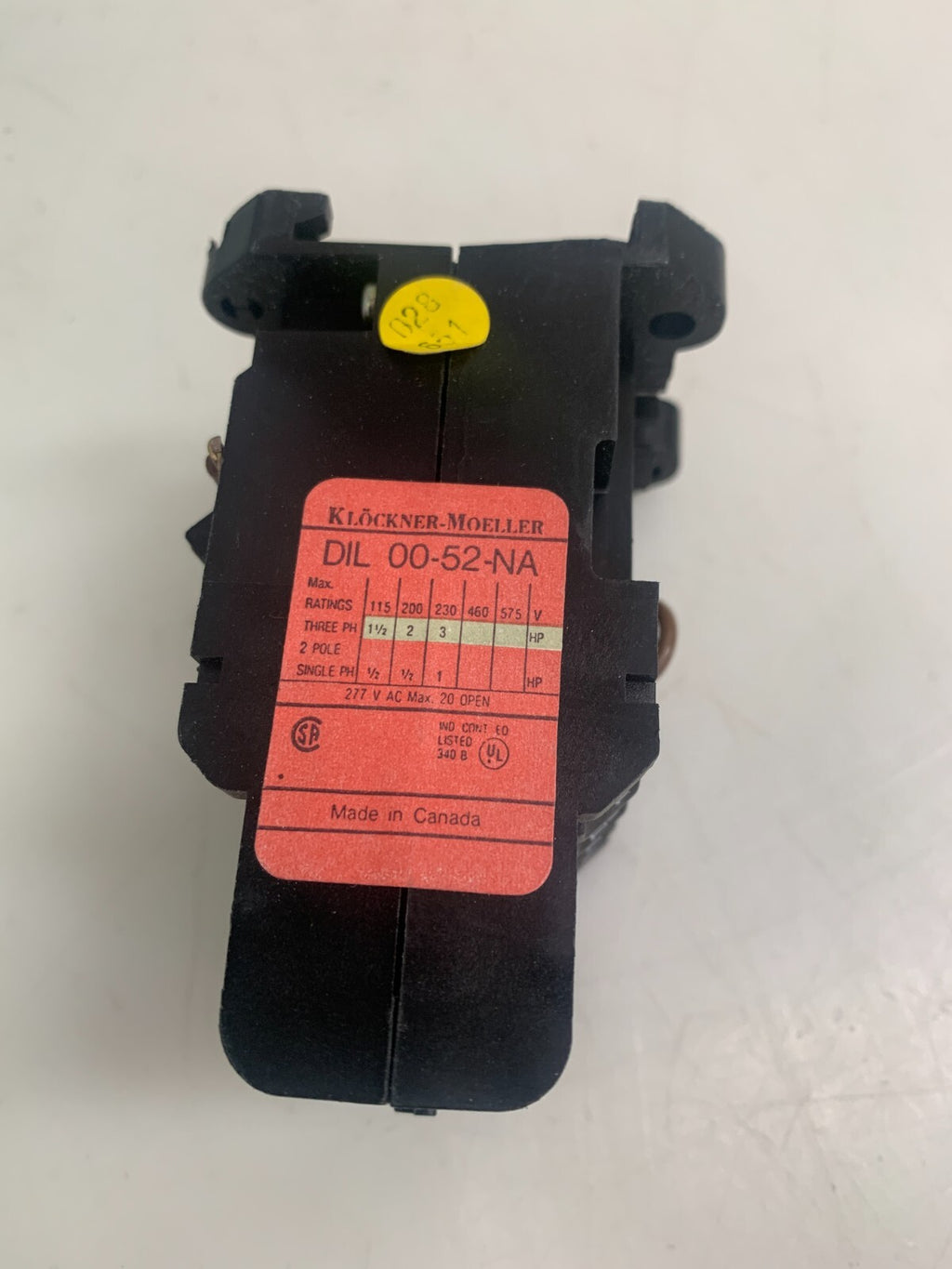 Klockner-Moeller Universal Contactor DIL 00-52-NA