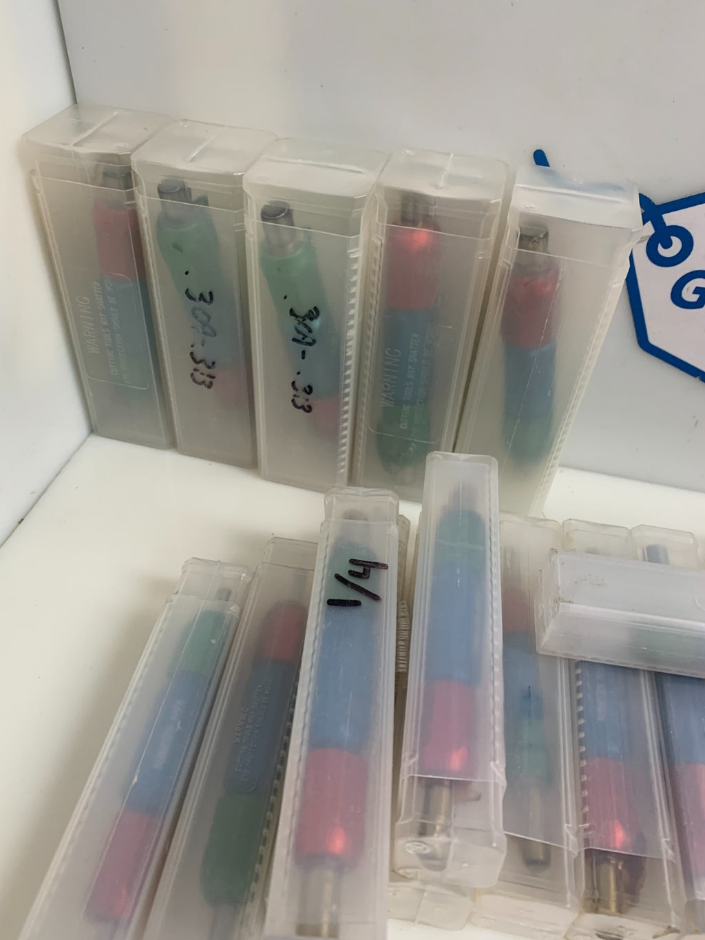 Thread Plus Gages   GoNoGo  (Lot of 33 / Misc. Sizes)