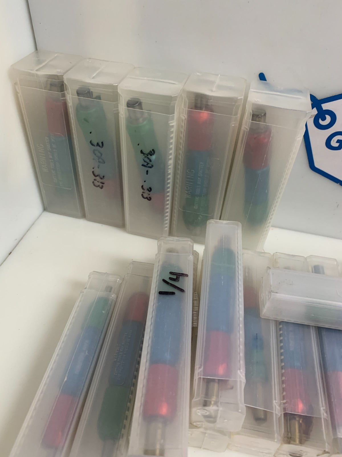 Thread Plus Gages   GoNoGo  (Lot of 33 / Misc. Sizes)