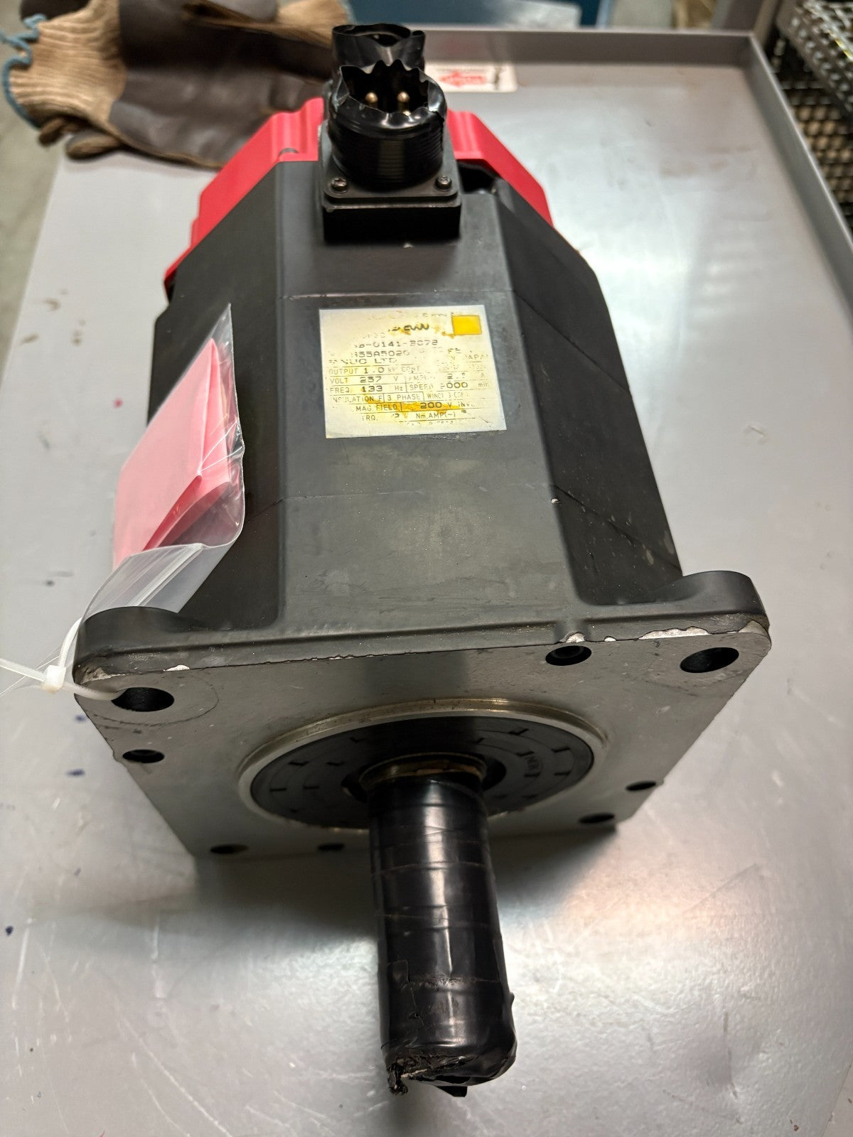 FANUC AC SERVO MOTOR A06B-0141-B072 0
