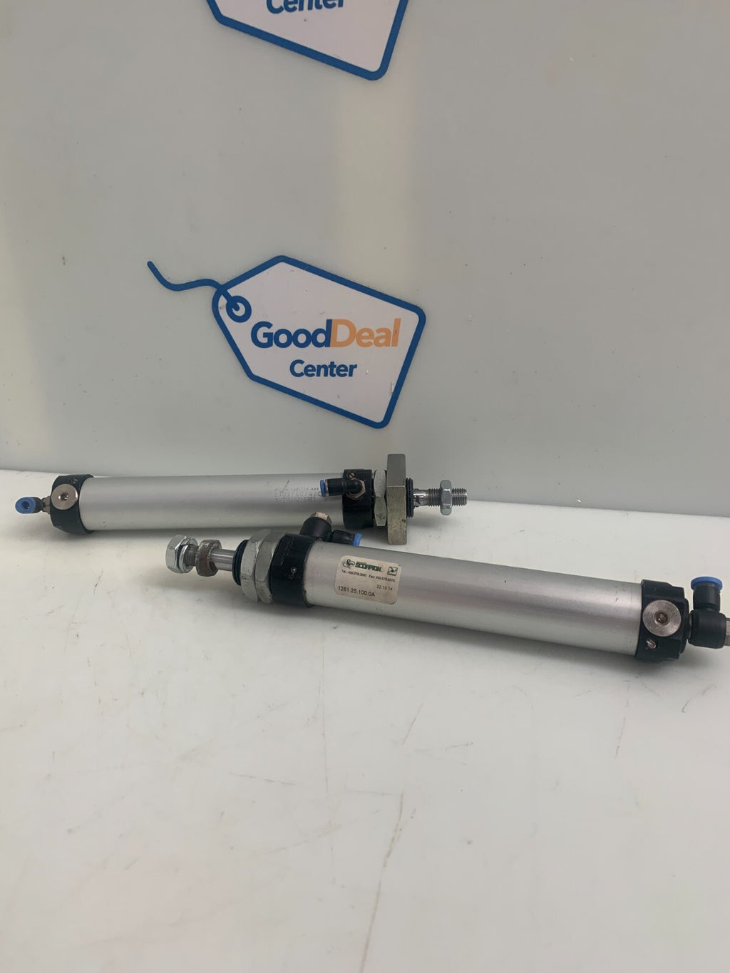 Lot of 2 Pneumax 1261.25.100.A Scorpion Pneumatic Cylinder1