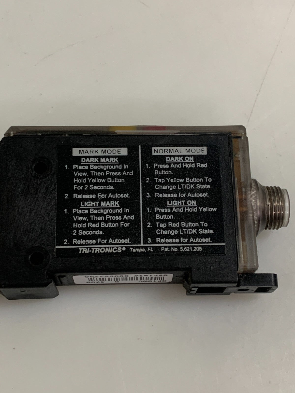 SMARTEYE X-PRO PHOTOELECTRIC SENSOR 12-24VDC M12 XP10WC