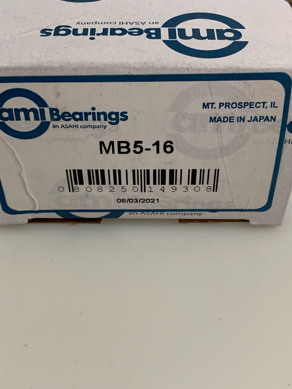 AMI BEARINGS 1" S. STEEL SCREW BEARING INSERT MB5-16