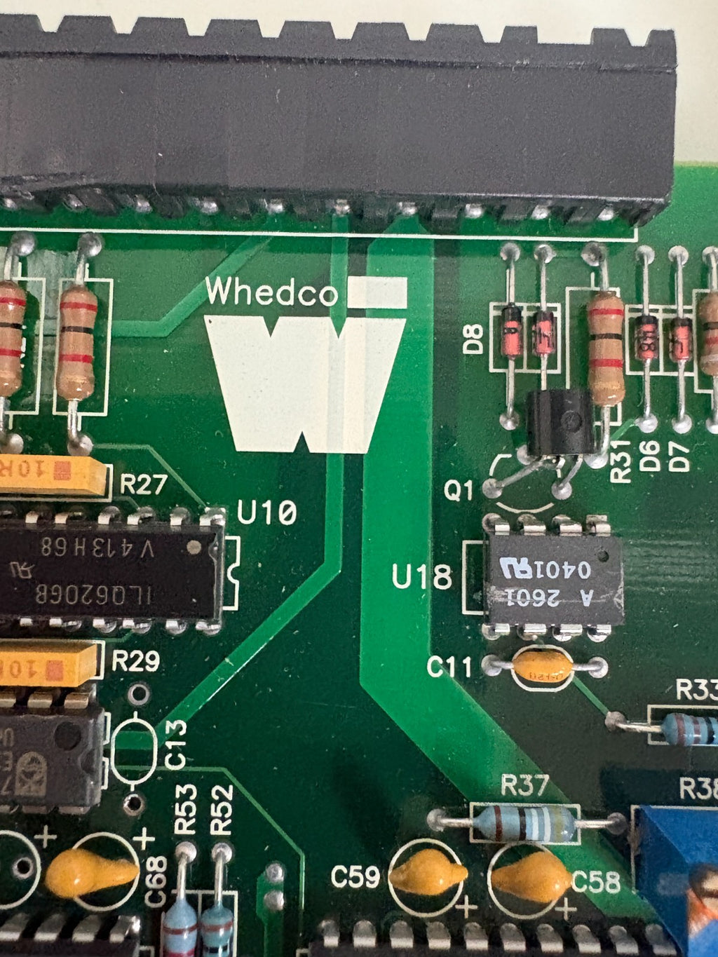 WHEDCO CIRCUIT BOARD 17005393 REVB 70005395 BA 443 2