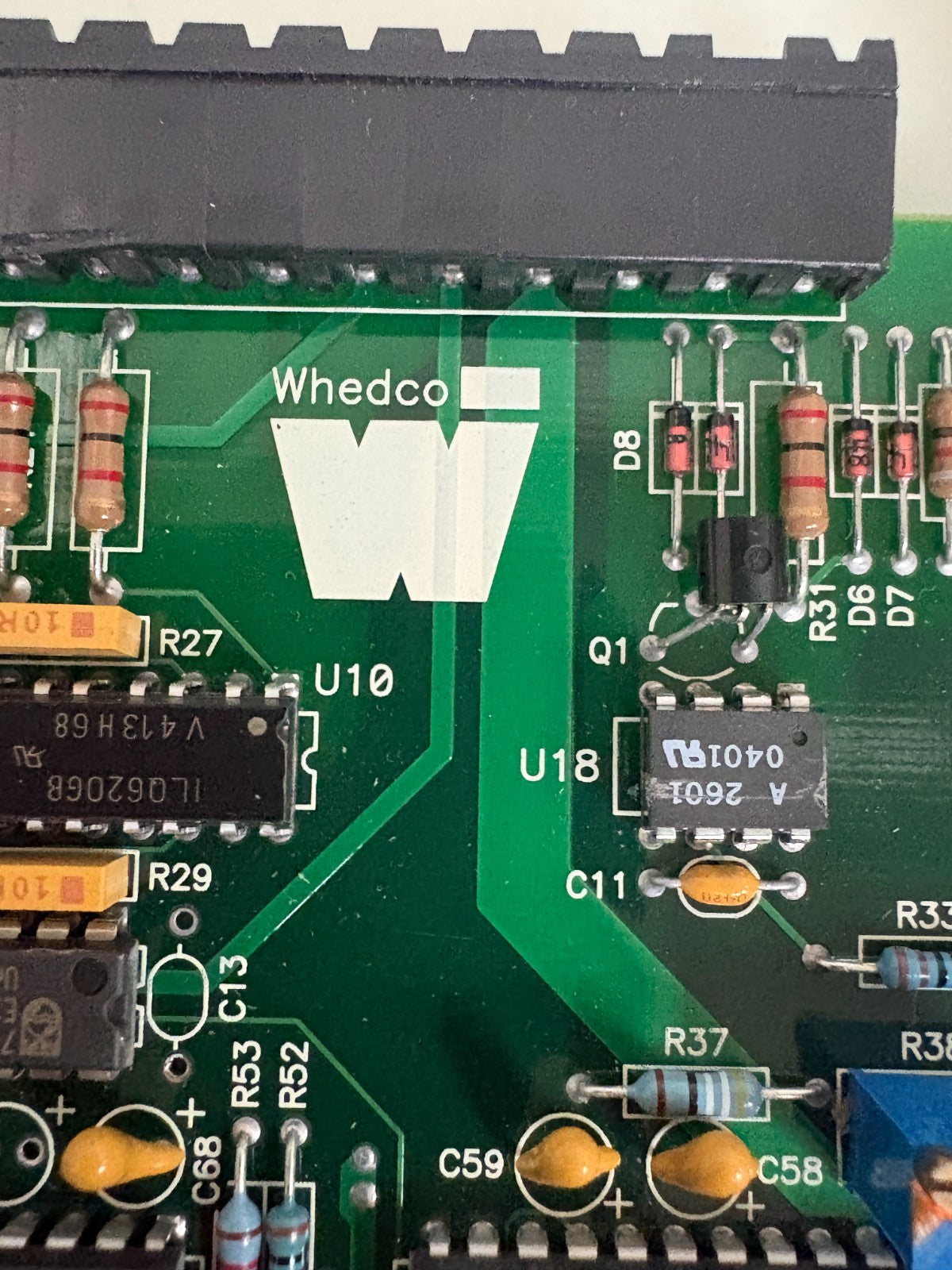 WHEDCO CIRCUIT BOARD 17005393 REVB 70005395 BA 443 2