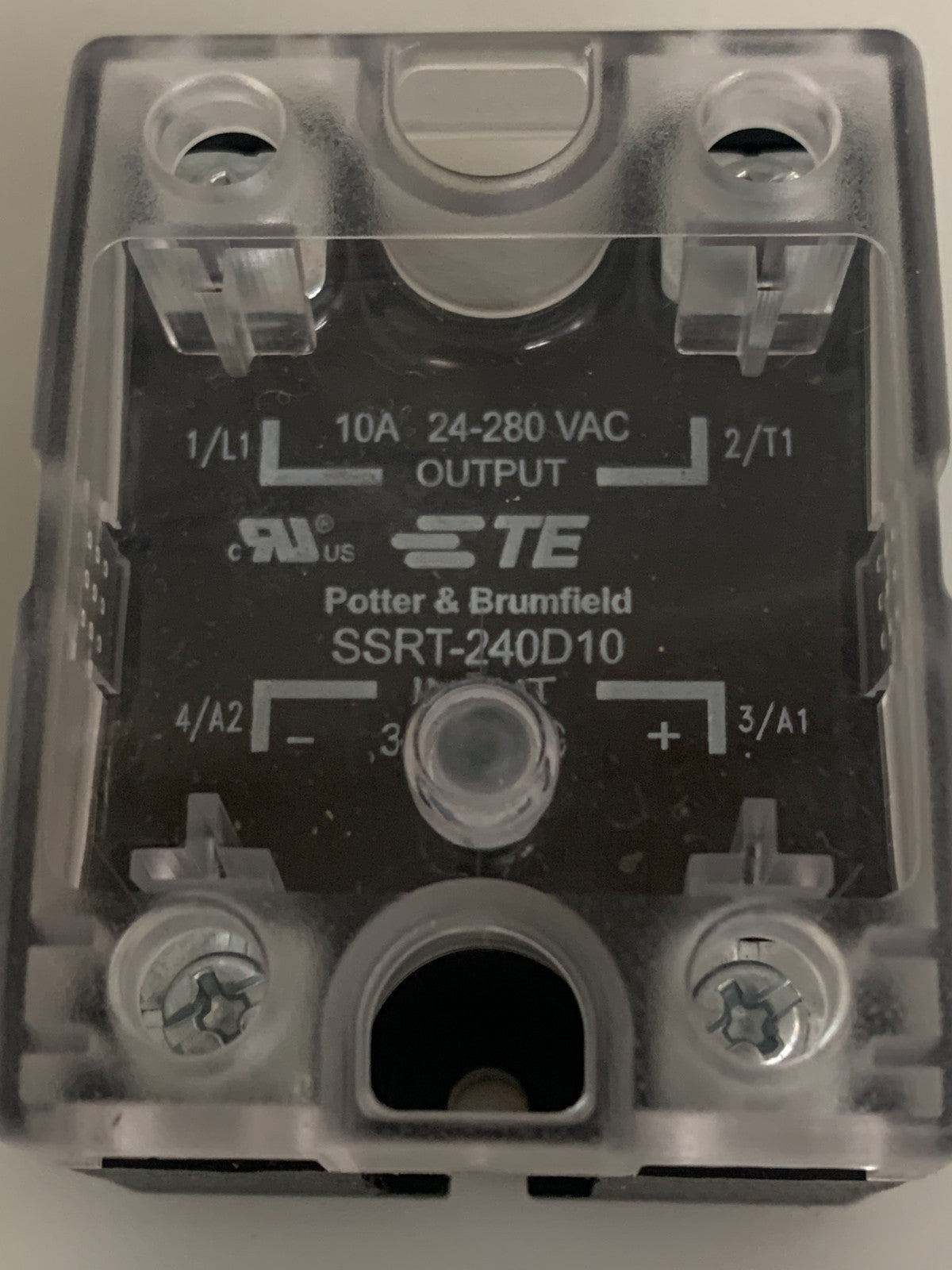 LOT OF 4 POTTER & BRUMFIELD SOLID STATE RELAY SSRT-240D101