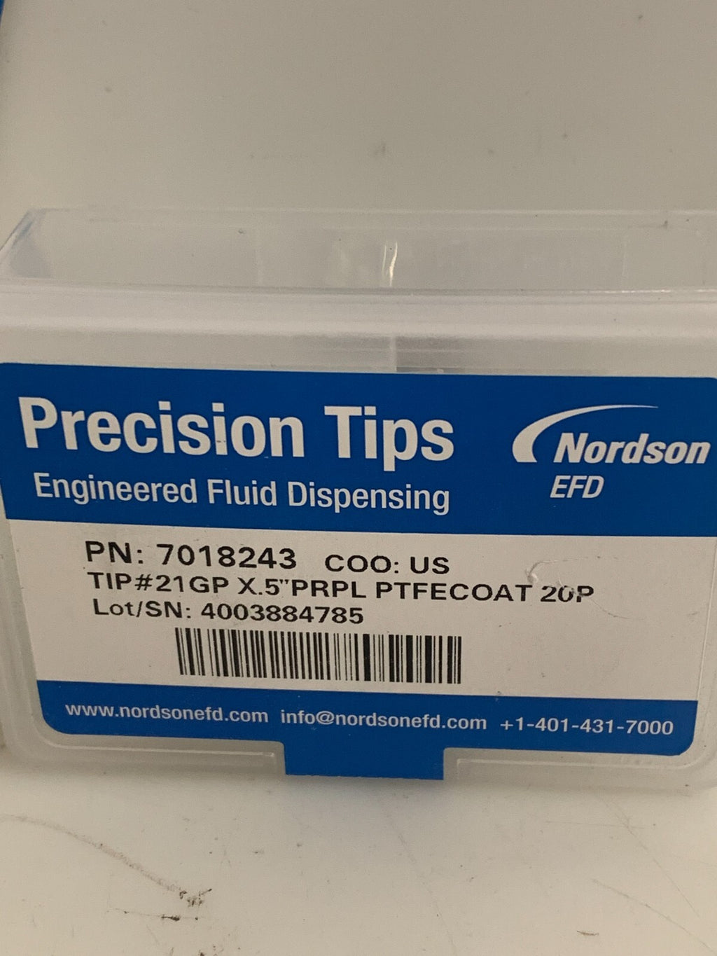 LOT OF 8 NORDSON EFD PRECISION TIPS #70182431