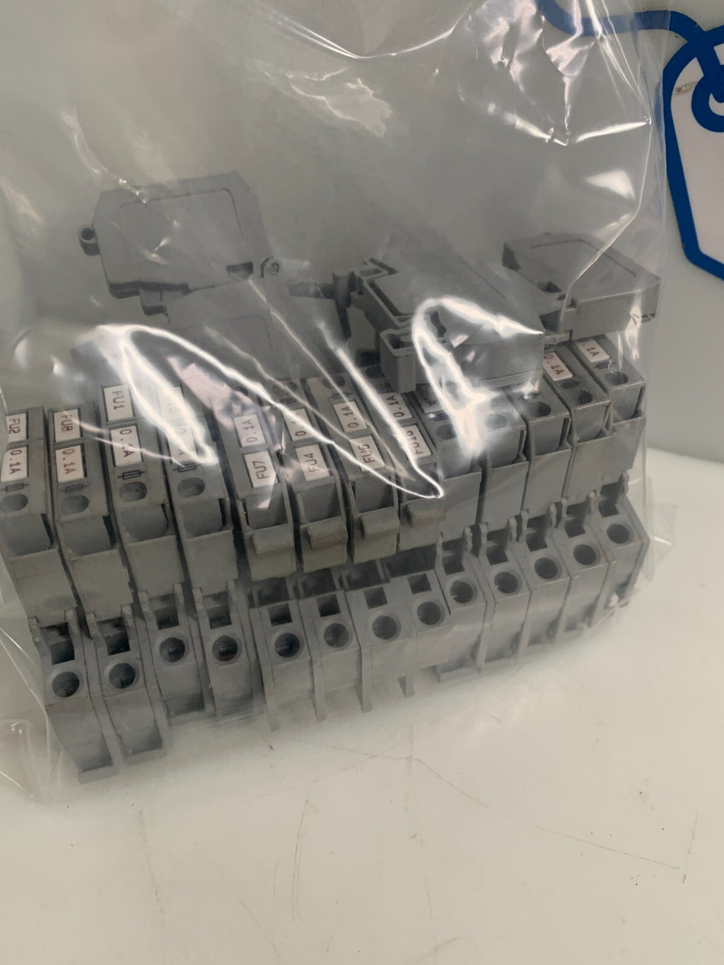 LOT OF 17 WAGO FUSE TERMINAL 281-6231