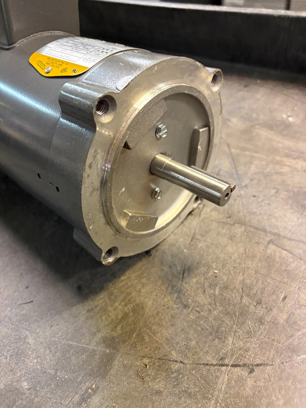 BALDOR 1/2HP BRAKE MOTOR KBL3409-JJ-R/H3