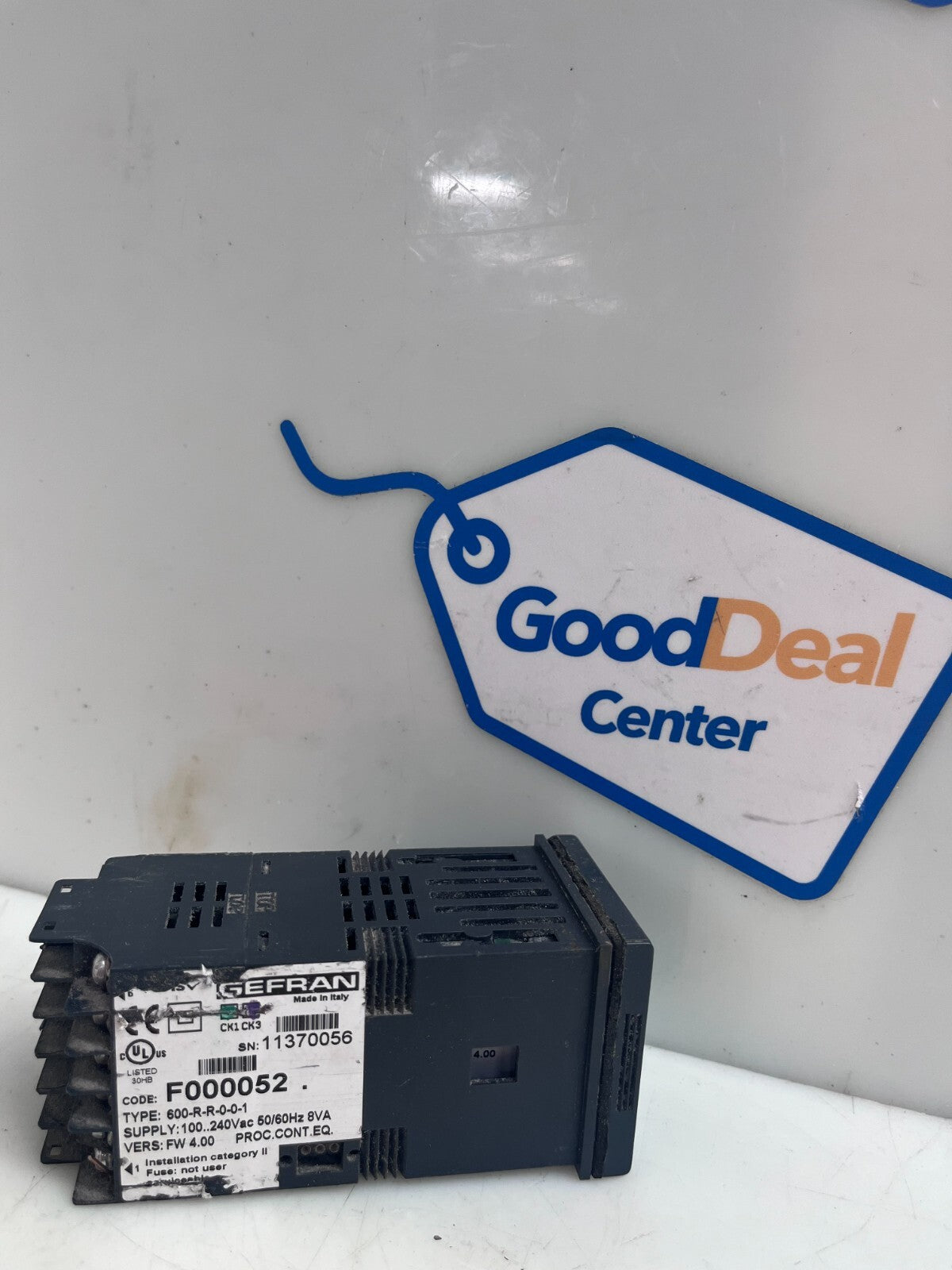 GEFRAN 600  F000052 Digital Temperature Controller 600-R-R-0-0-1 (Missing parts)2