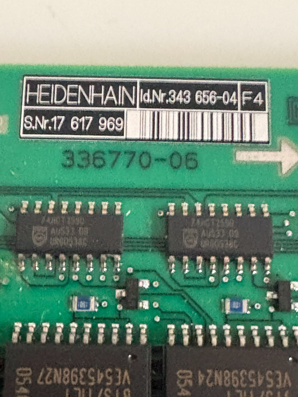 HEIDENHAIN PLC CIRCUIT BOARD 343-656-04 (C2)