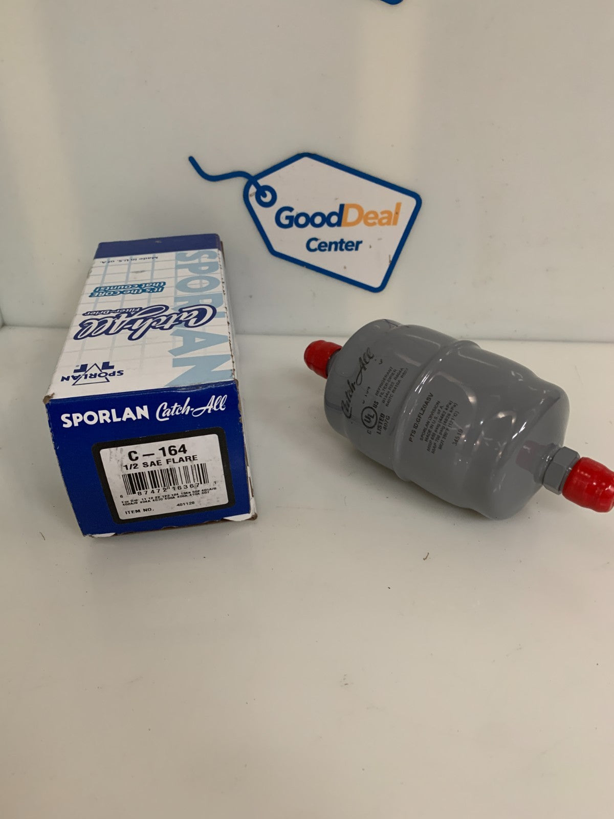 SPORLAN CATCH-ALL 1/2" FILTER DRYER C-164