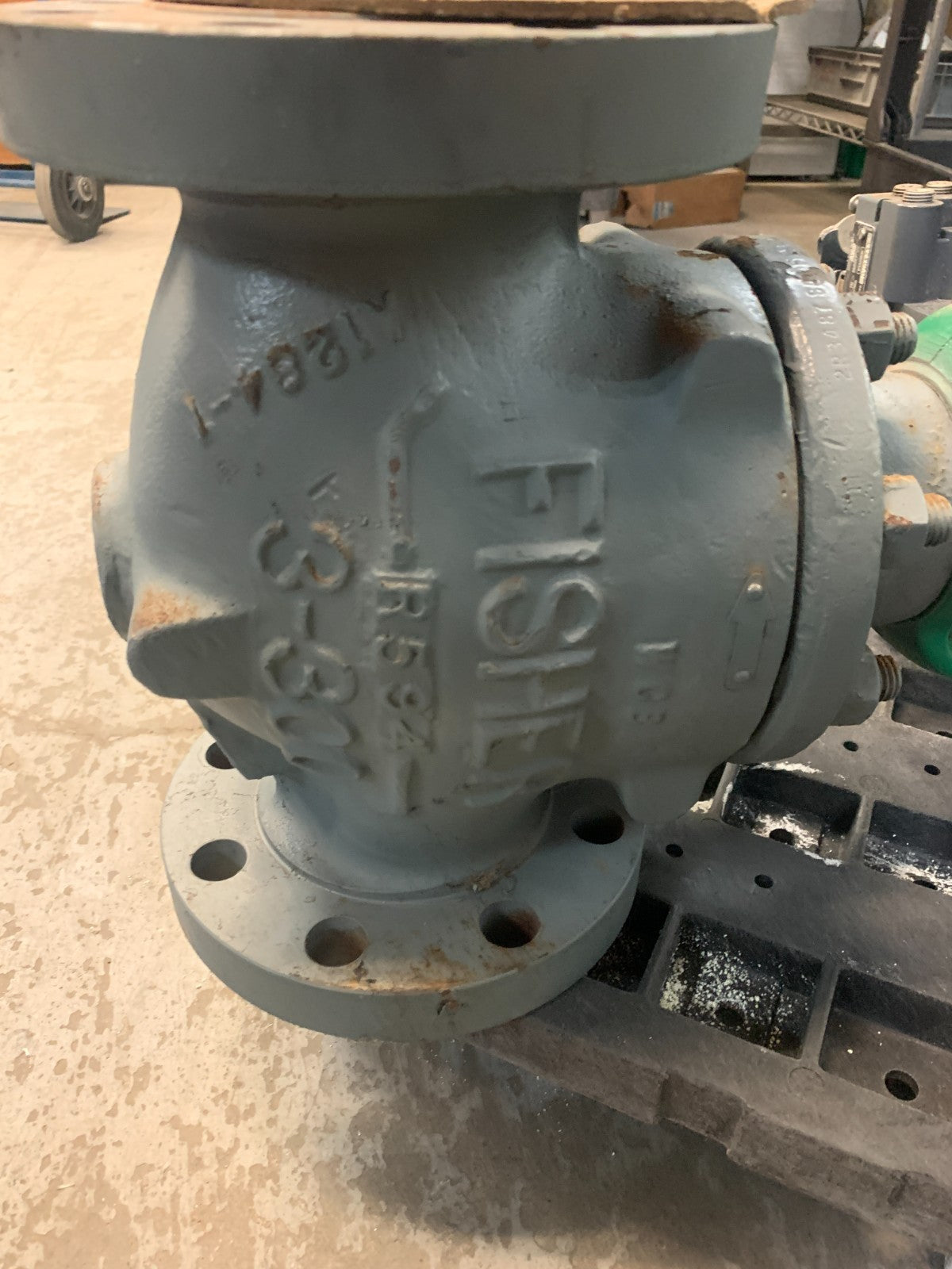 FISHER CONTROLS VALVE TYPE 6675