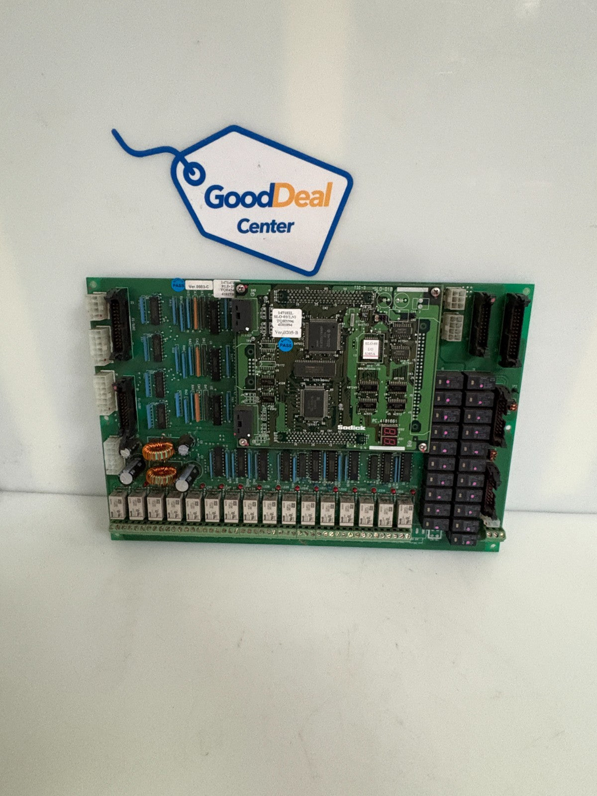 SODICK RELAY CIRCUIT BOARD RLD-25B P.C. 4181710 W/SL0-01B PC 4181661