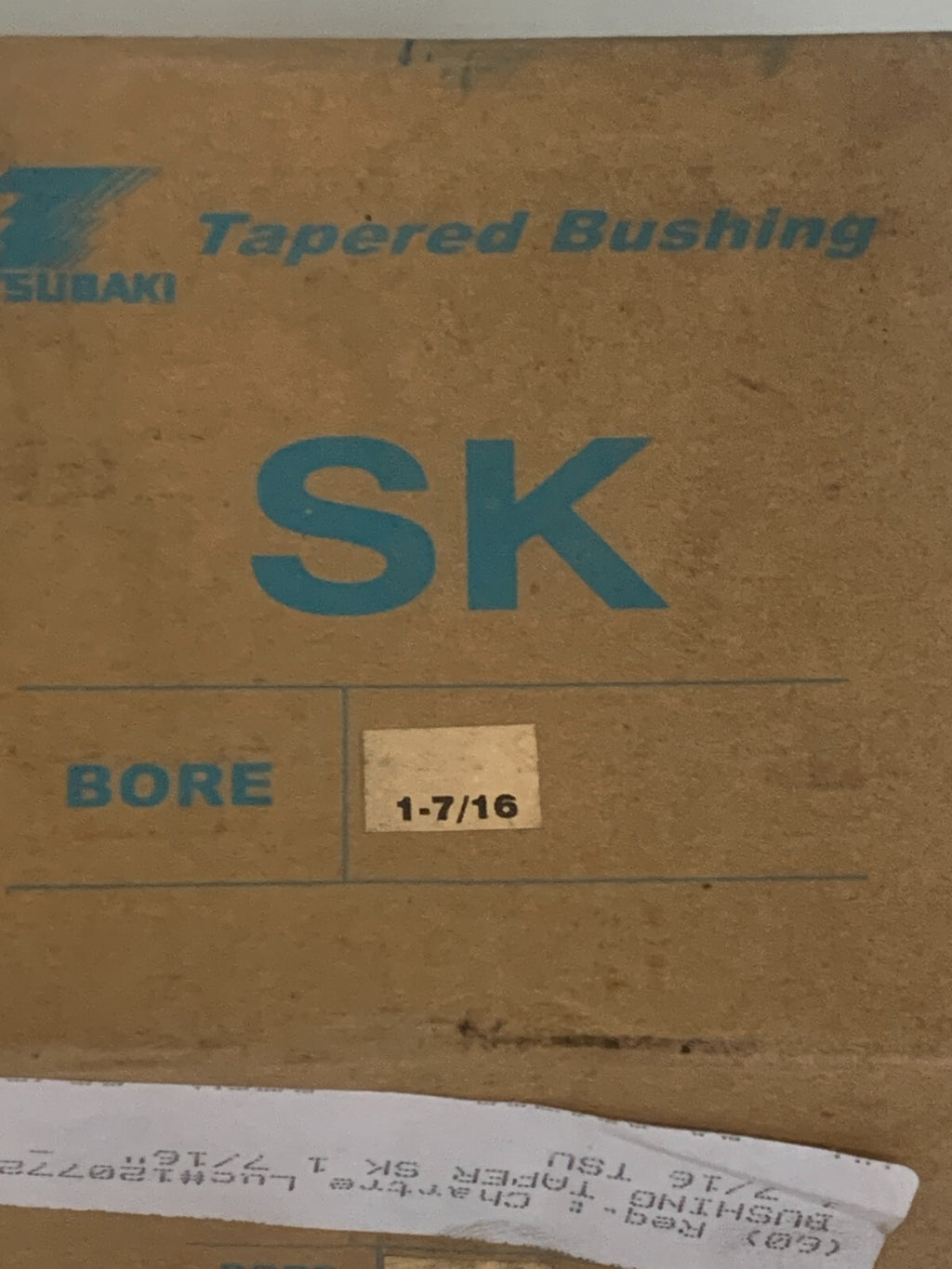 LOT OF 3  TSUBAKI Q1 TAPERED BUSHING 1 7/16 BORE1