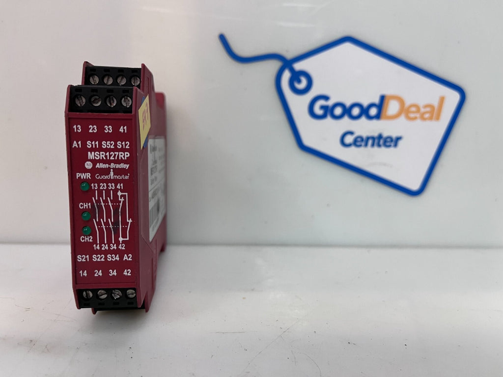 Allen-Bradley 440R-N23134 Ser. B MSR127RP Safety Relay1