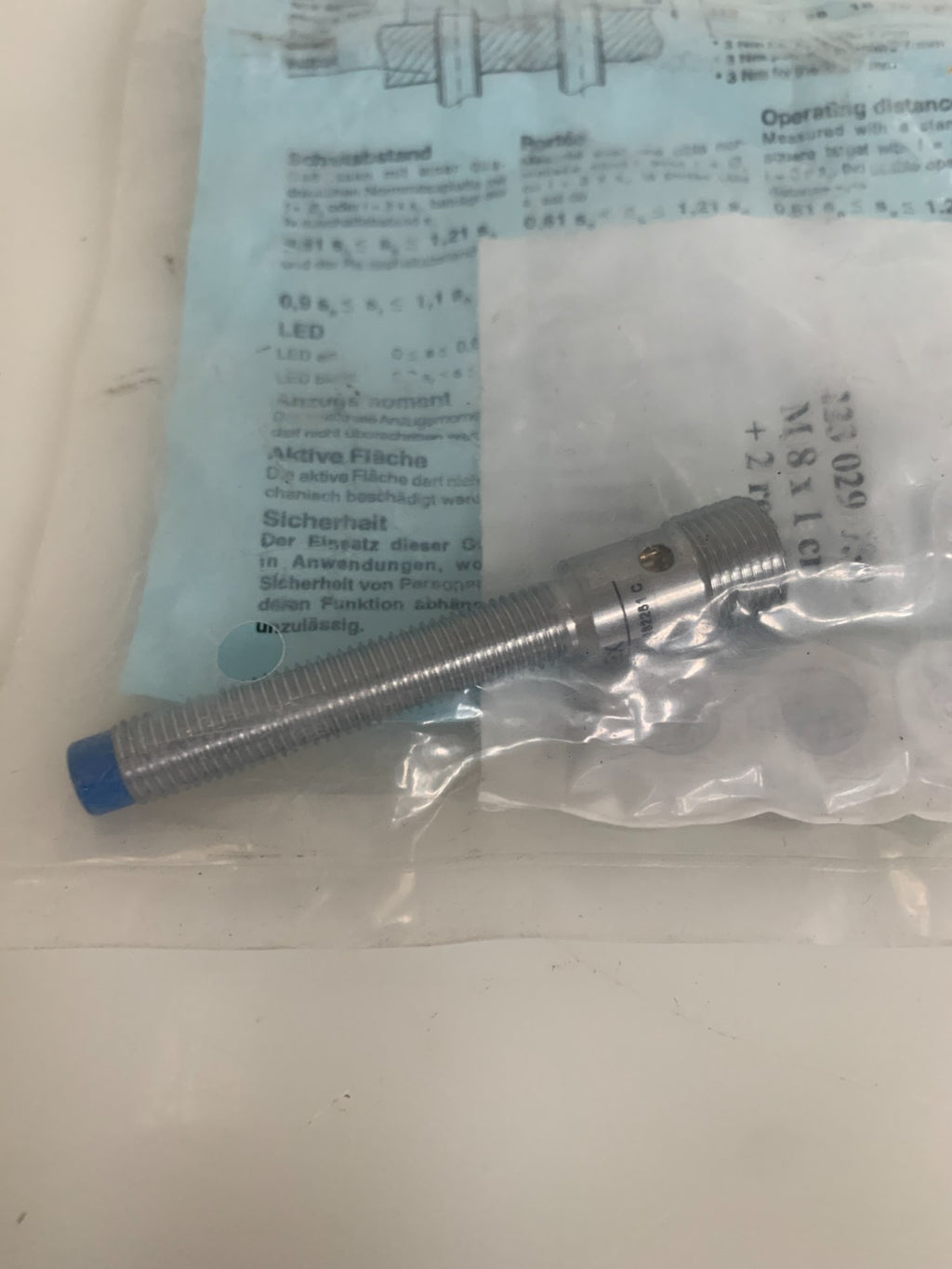 CONTRINOX INDUCTIVE PROXIMITY SWITCH DW-AS-513-M8