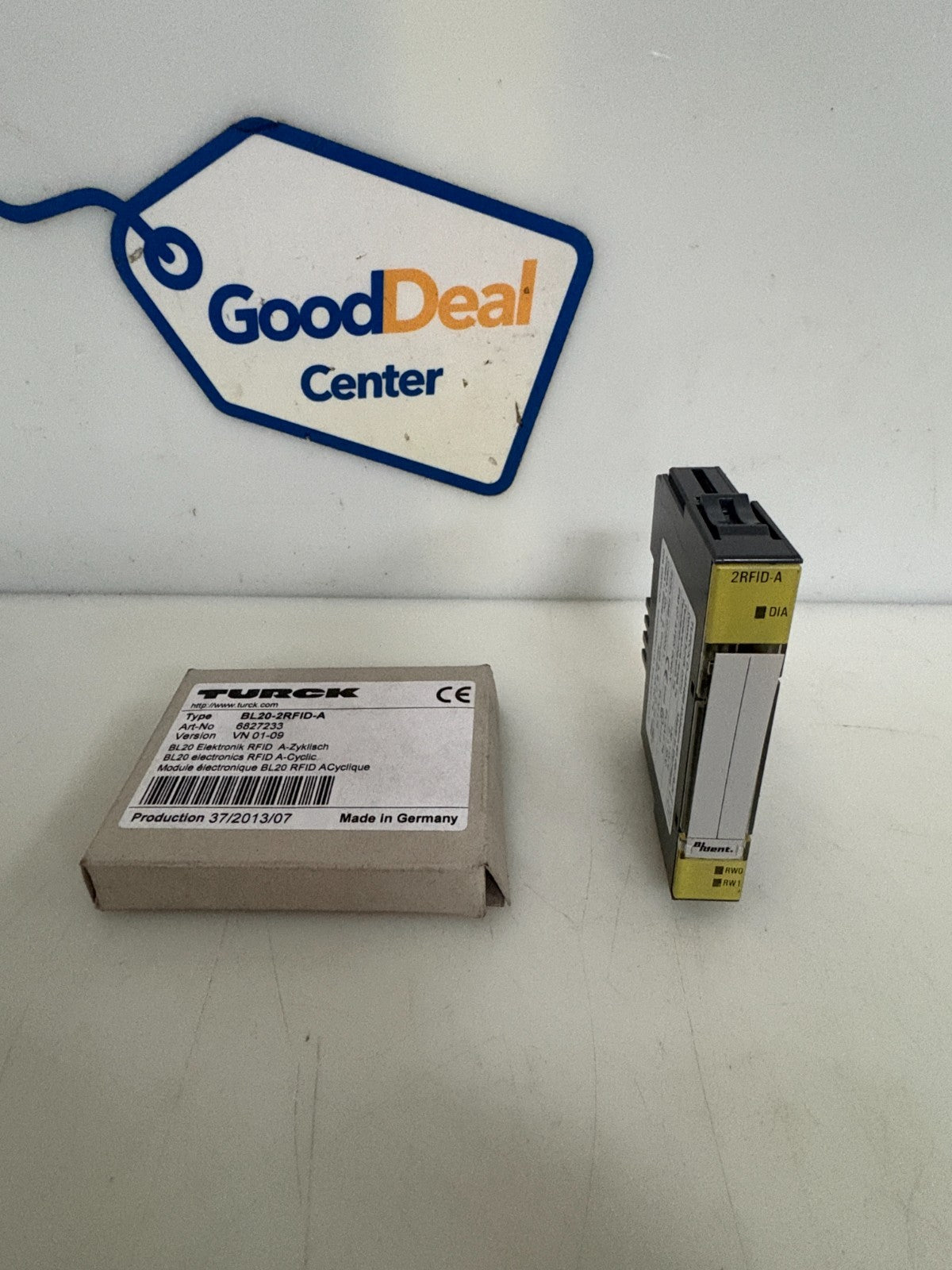 TURCK ELECTRONIC MODULE 6827233 BL20-2RFID-A0