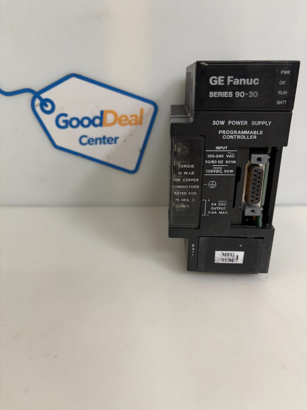 GE FANUC POWER SUPPLY SERIES 90-30 IC693PWR321R