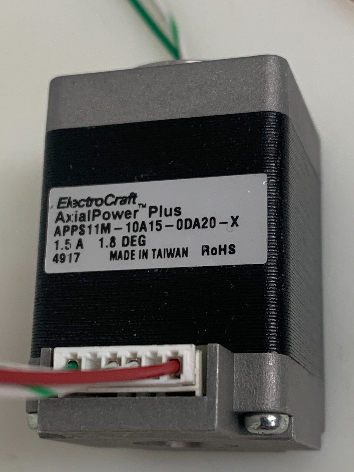ELECTRO CRAFT / Axial Power Plus   Stepper Motor APPS11M-10A15-0DA20-X