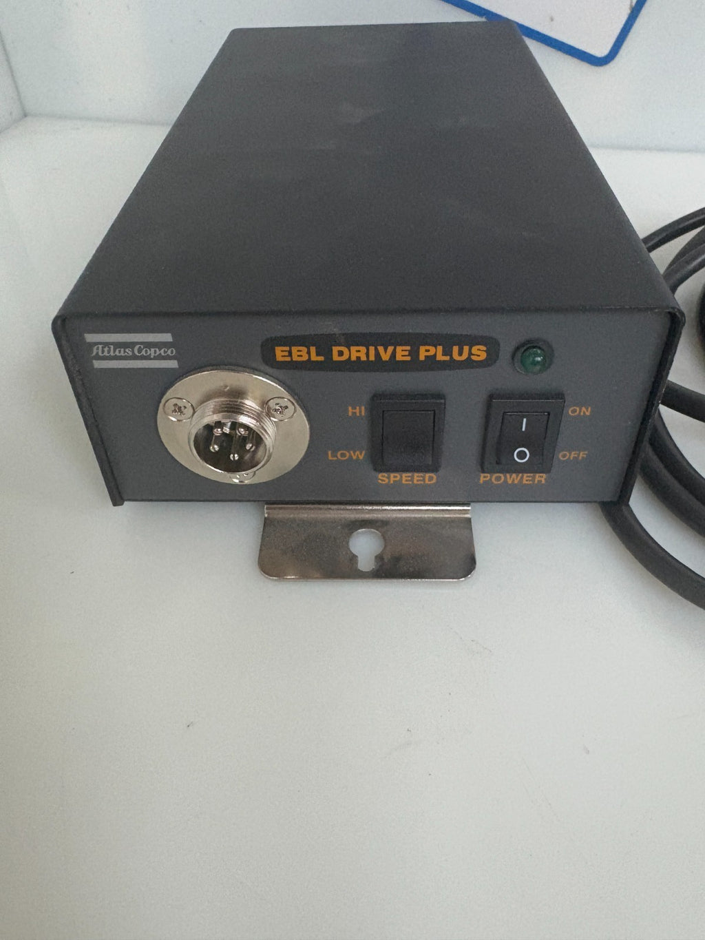 ATLAS COPCO ELECTRIC CLUTCH SCREW DRIVER EBL12 W/EBL DRIVE PLUS POWER SUPPLY