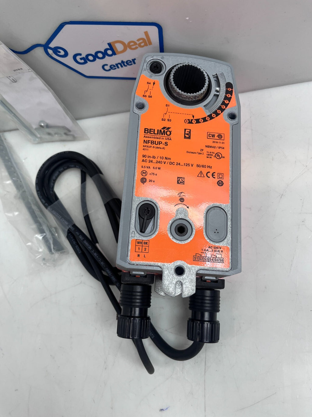 BELIMO NFBUP-S Fail Safe  Actuator Spring Return NFXUP-S 40111