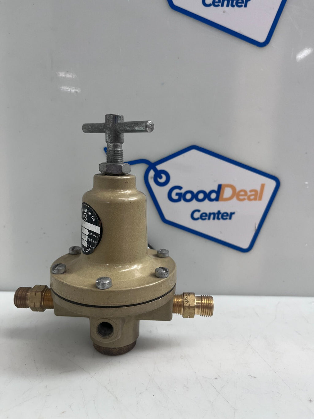 NORGREN 11-002-581 Precision Pressure Regulator w/Brass Fitting & PSI Gauge2