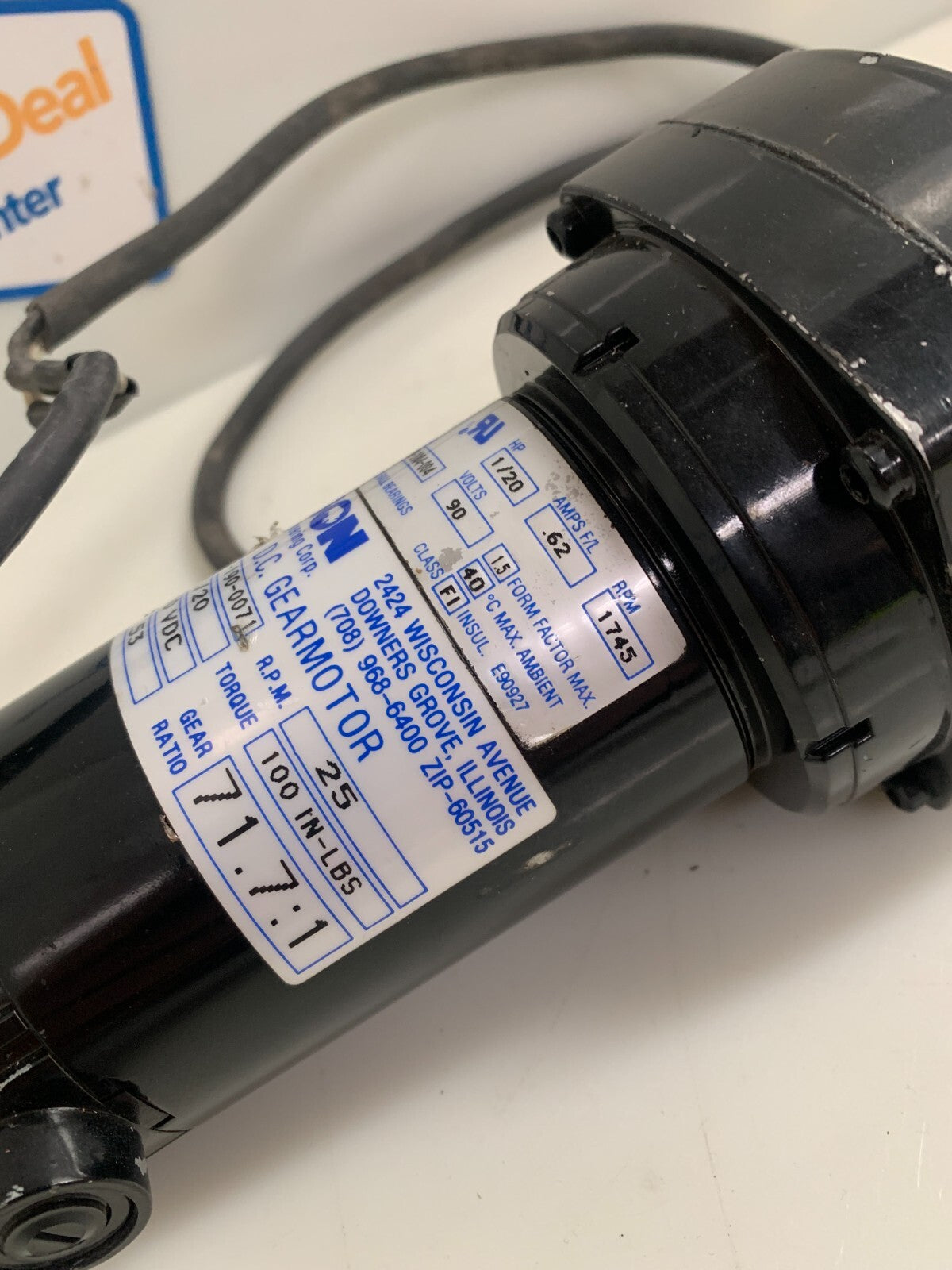 Bison 011-190-0071 DC Gearmotor2