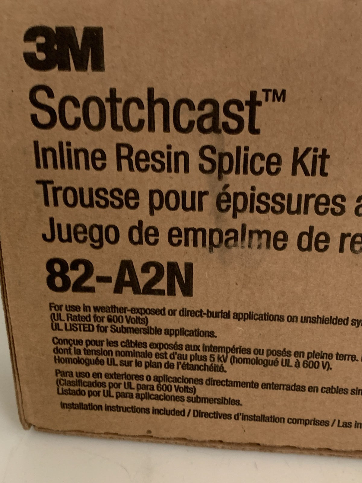 3M INLINE RESIN SPLICE KIT 82-A2N