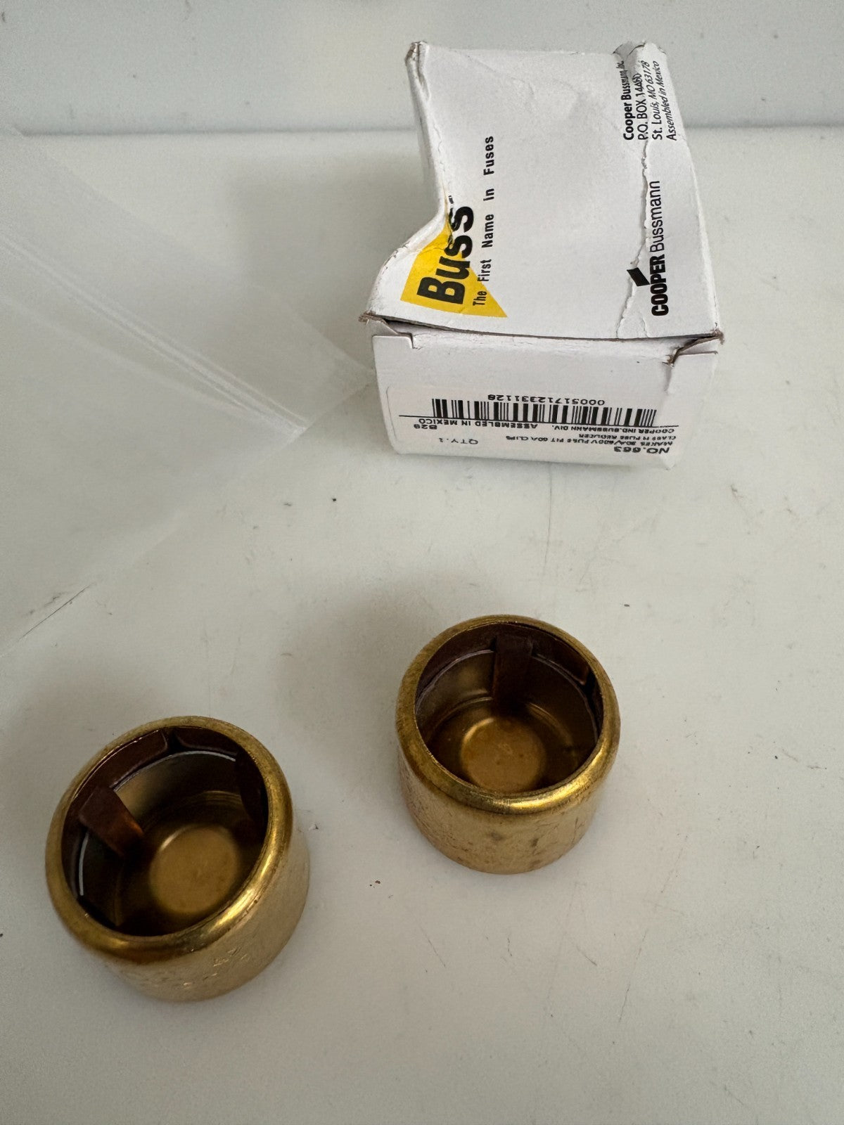 LOT OF 3 BUSSMAN BUSS #663 FUSE REDUCER