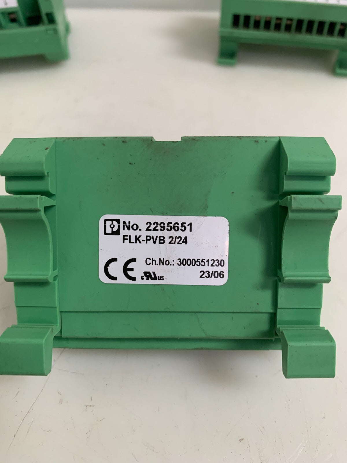 LOT OF 3 PHOENIX CONTACT TERMINAL BLOCK FLK 25
