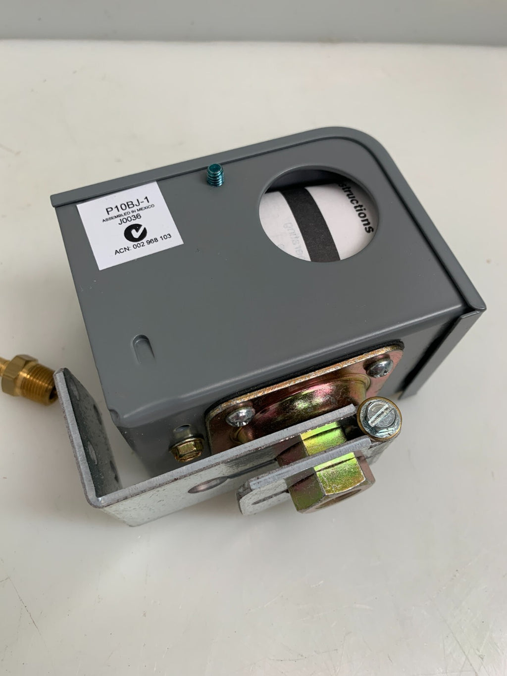 P10BJ-1C Johnson Controls Low Range Pressure Control