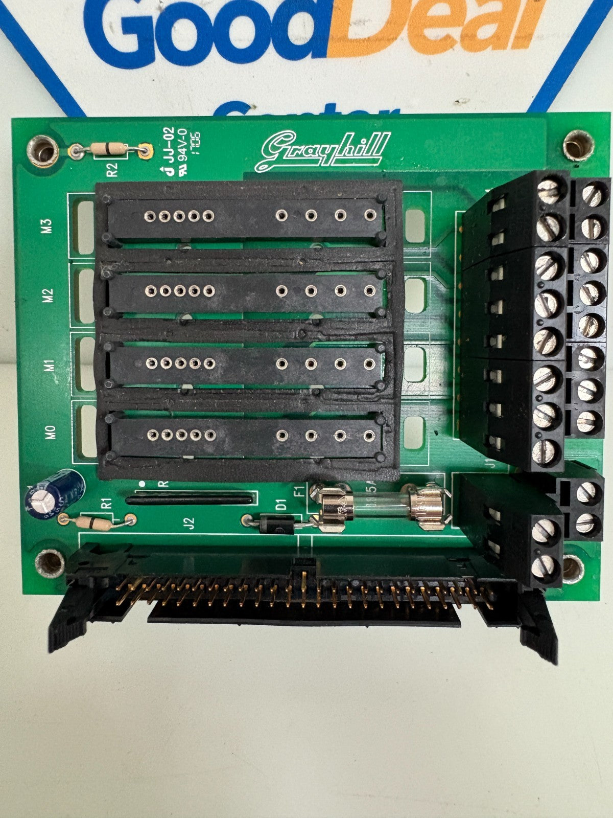 GRAY HILL MOUSER 8 CHANNEL I/O RACK 70LRCK8-HL