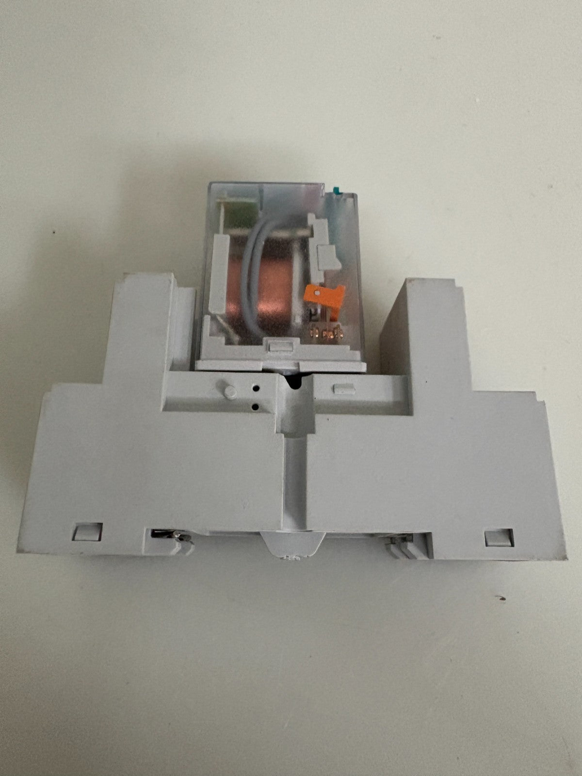 ABB RELAY MODULE CR-M024DC4L W/ABB CR-M4SS AND CR-P/M22 PROTECTIVE MODULE3