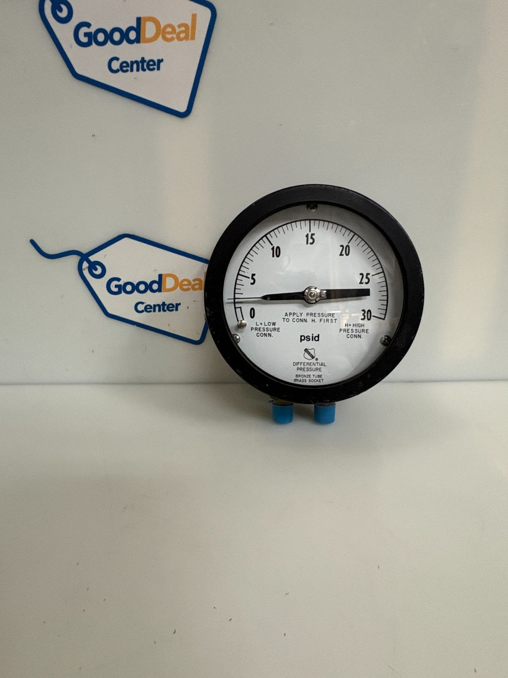 ASHCROFT 0-30 PSI DIFFERENTIAL PRESSURE GAGE 0