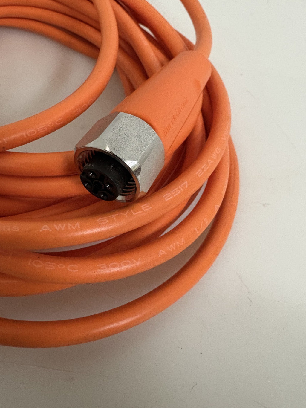 IFM ELECTRONIC SENSOR CABLE 10' ORANGE