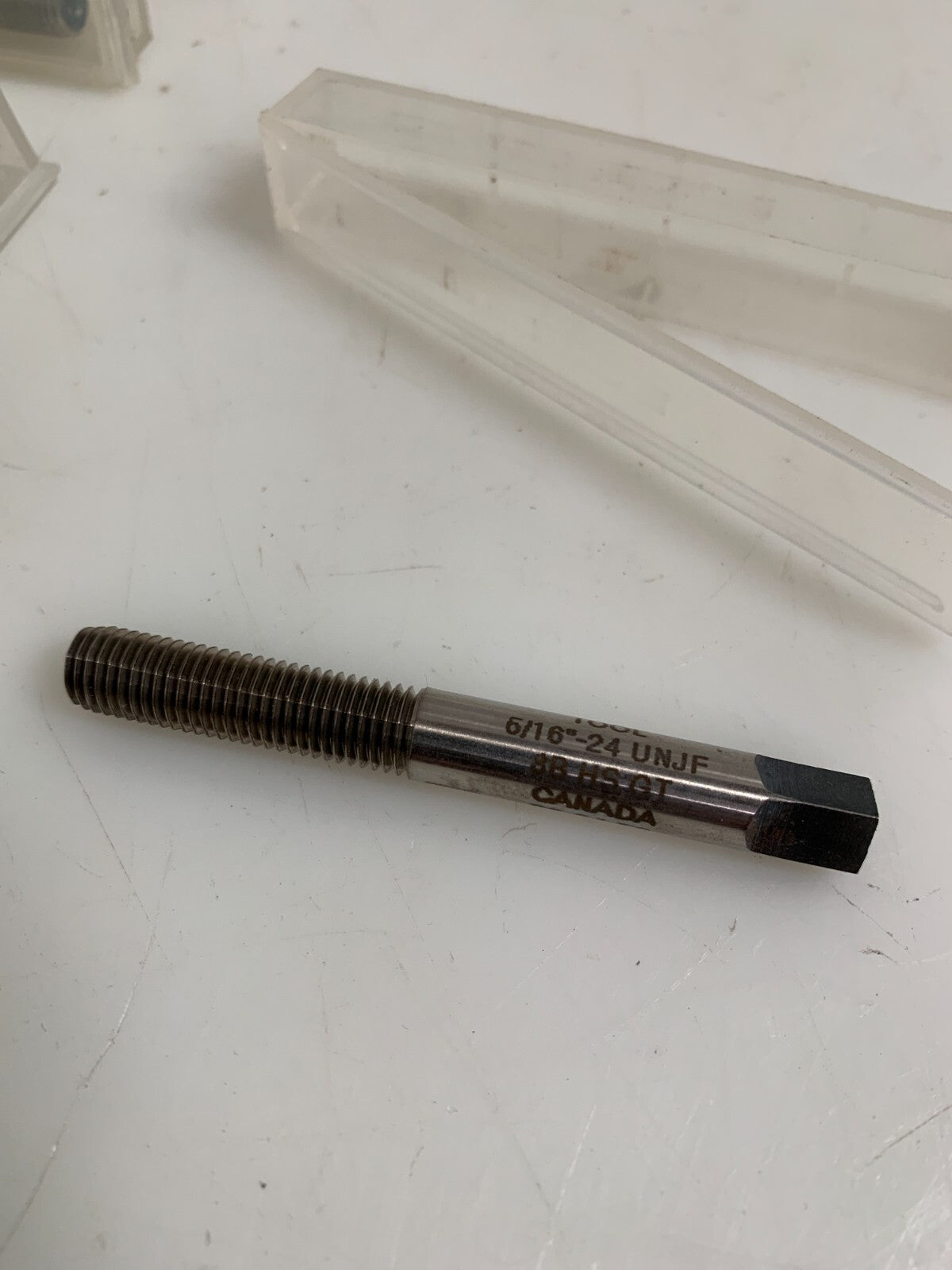 LOT OF 6 TAYLOR TOOL TAP 5/16" 24UNJF 3B-HS-GT (NEW IN TUBE)