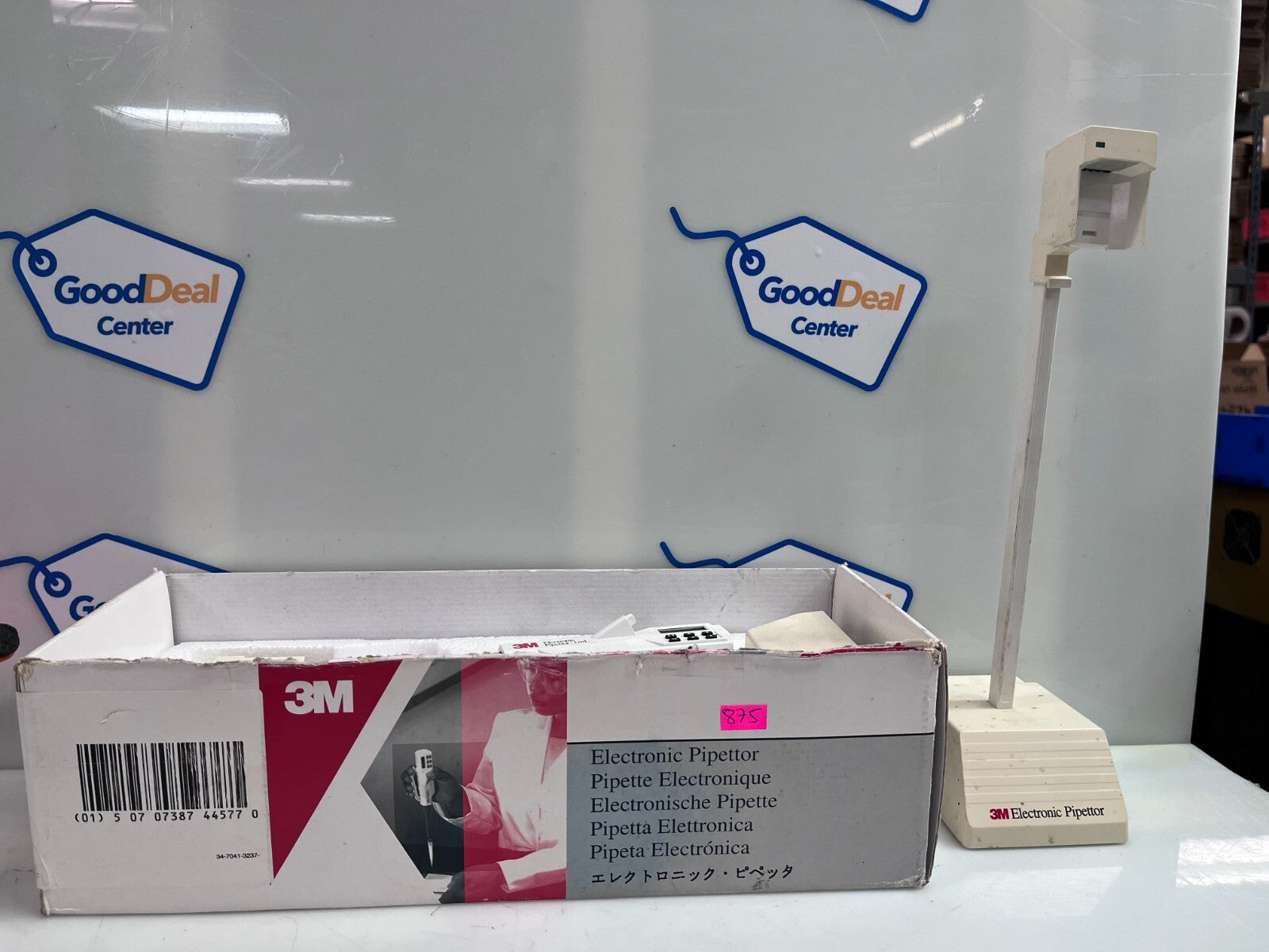 3M Electronic Pipettor 5 ml With Charging Cable And Stand 