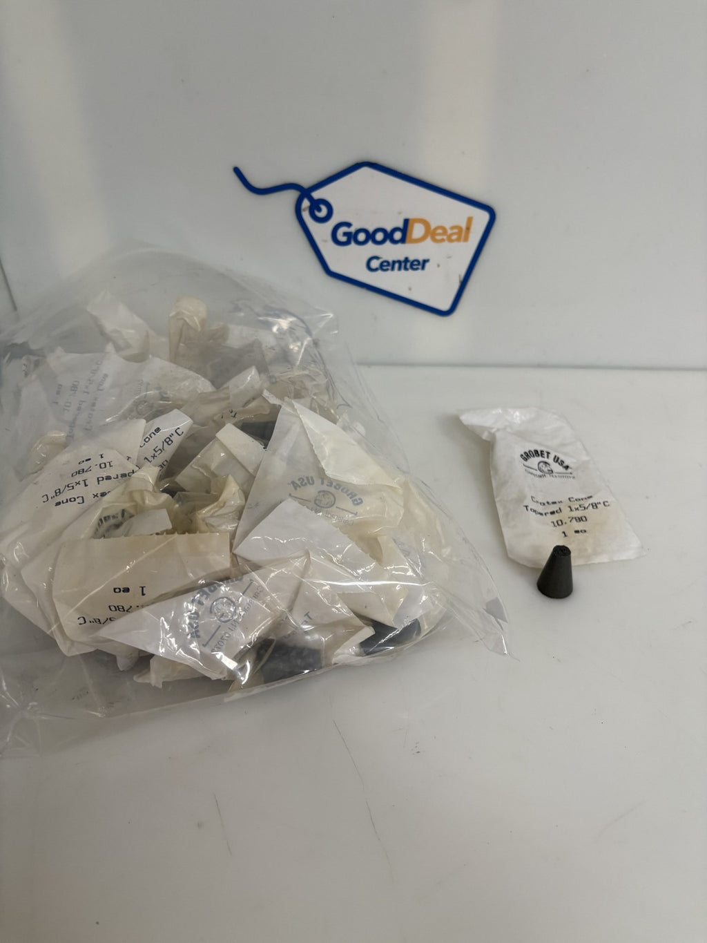 LOT OF 45 GROBET CROTEX CONE TAPERED 1X 5/8 #10.7800