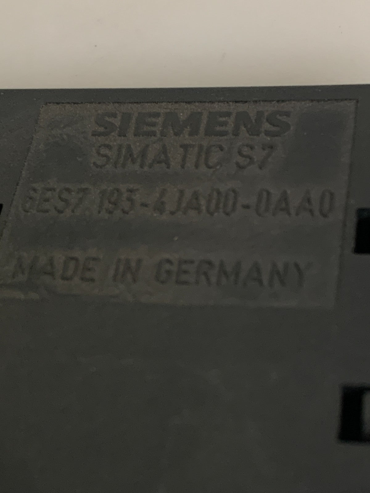 LOT OF 3 SIEMENS TERMINATION MODULE 6 ES7193-4JA00-0AA0