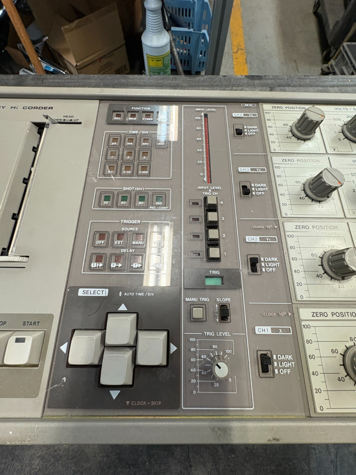 HIOKI HI CORDER ANALOGUE DIGITA CHANNEL #8811