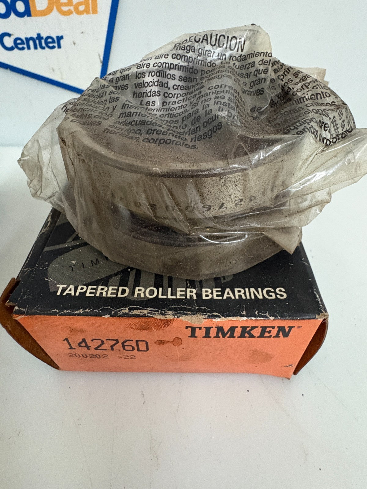 LOT OF 2 TIMKEN TAPERED DOUBLE ROLLER BEARING 14276D1