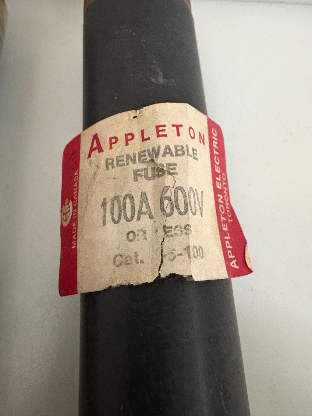 LOT OF 6 APPLETON RENEWABLE FUSE 66-1001